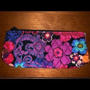 Vera Bradley brush and pencil holder.